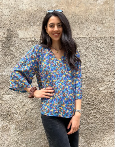 Vintage floral top L
