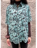 Vintage floral shirt L