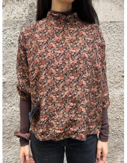 Vintage floral top M