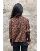 Vintage floral top M