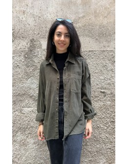Vintage unisex κοτλέ πουκάμισο L