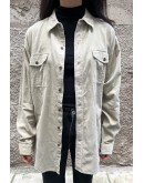 Vintage unisex κοτλέ πουκάμισο XL
