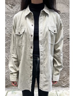Vintage unisex κοτλέ πουκάμισο XL