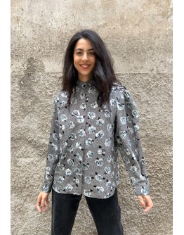 Vintage floral shirt XL