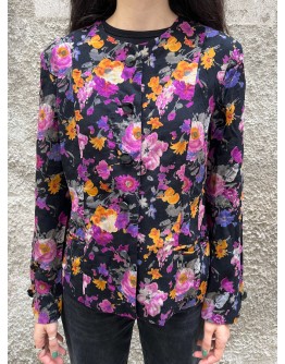 Vintage floral shirt XL