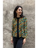 Vintage floral shirt M