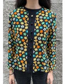 Vintage floral shirt M