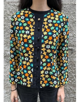 Vintage floral shirt M