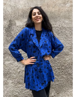 Vintage floral shirt M