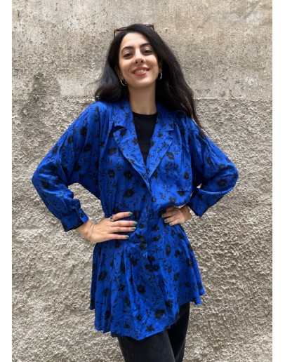 Vintage floral shirt M