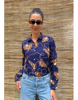 Vintage printed 90's shirt United Colors of Benetton L