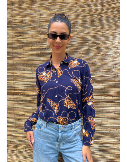 Vintage printed 90's shirt United Colors of Benetton L