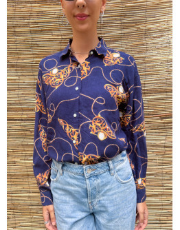 Vintage printed 90's shirt United Colors of Benetton L