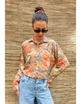 Vintage printed 90's shirt XL