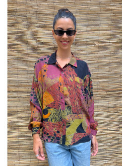Vintage printed 90's shirt XXL