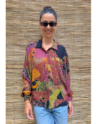 Vintage printed 90's shirt XXL