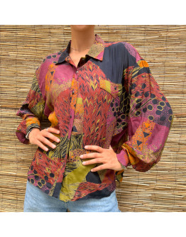 Vintage printed 90's shirt XXL