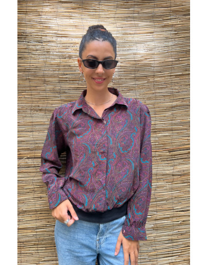 Vintage printed 90's shirt M