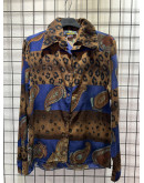 Vintage printed shirt M