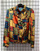 Vintage printed shirt ΧL