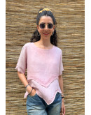 Vintage top with embroidery L