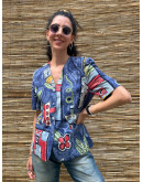 Vintage printed top Μ