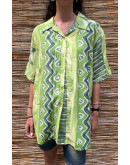 Vintage printed shirt XXL