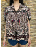 Vintage printed top XL