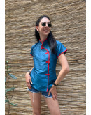 Vintage ασιάτικο top L