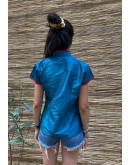 Vintage ασιάτικο top L