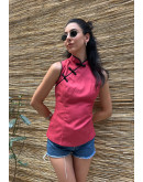 Vintage ασιάτικο top S