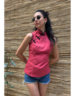 Vintage ασιάτικο top S