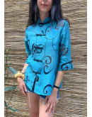 Vintage ασιάτικο top M-L