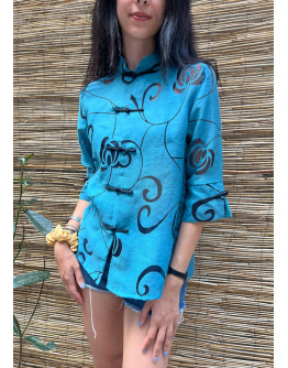 Vintage ασιάτικο top M-L