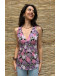 Vintage floral top S-M