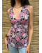 Vintage floral top S-M