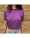 Vintage purple cropped top M-L