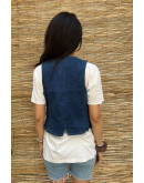 Vintage denim γιλέκο M