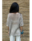 Vintage crochet top L