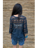 Vintage crochet top M