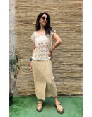 Vintage crochet top S-M