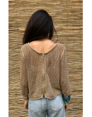 Vintage crochet top S
