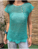 Vintage crochet top S