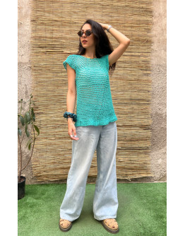 Vintage crochet top S