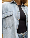 Vintage unisex denim πουκάμισο M