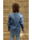Vintage unisex denim πουκάμισο S