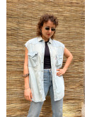 Vintage unisex denim γιλέκο Levi's L
