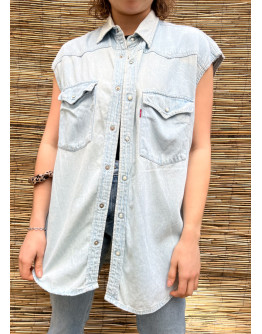 Vintage unisex denim γιλέκο Levi's L
