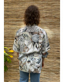Vintage printed shirt L