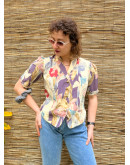 Vintage printed top M